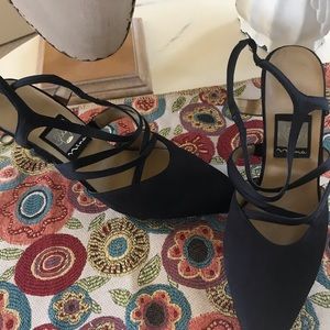 Nima 2 inch black heels